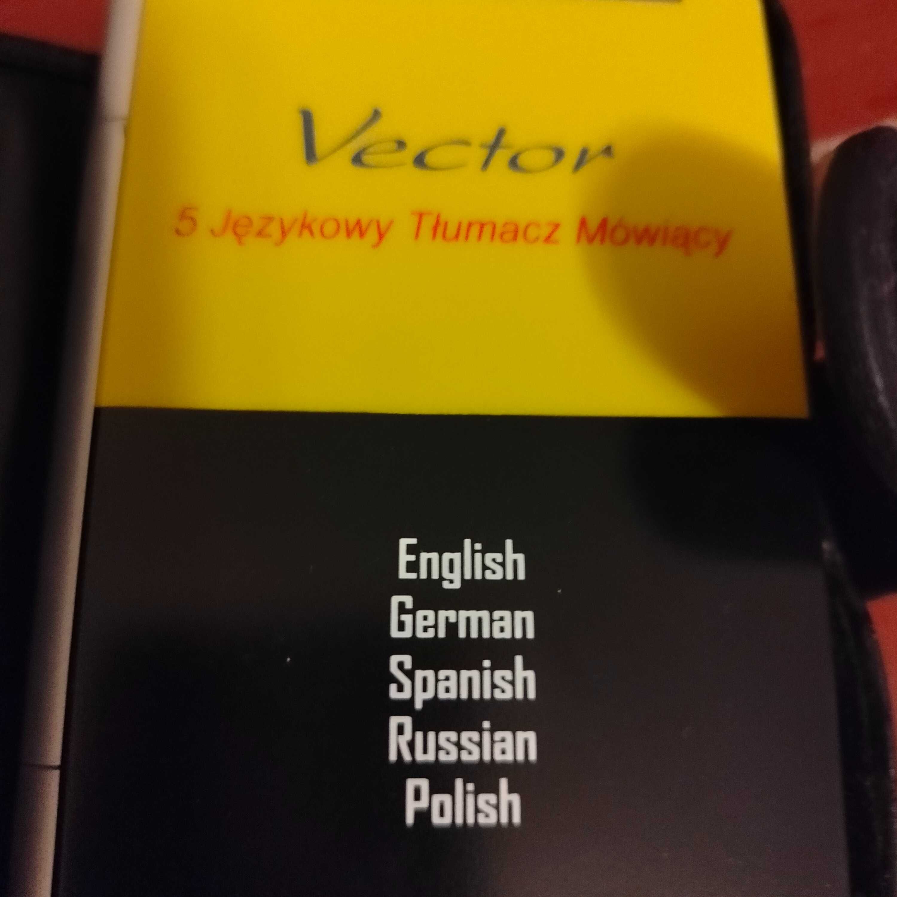 Vector 5 językowy tłumacz mówiący