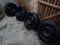 Koła 16" z oponami letnimi Dunlop Fiat Tipo