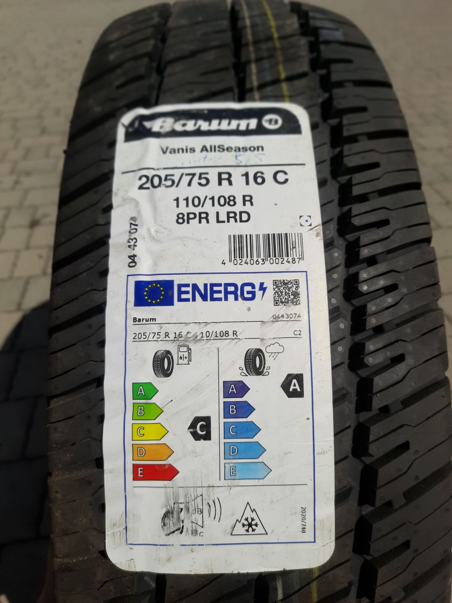 205/75 R16c Barum Vanis Allseason 1шт