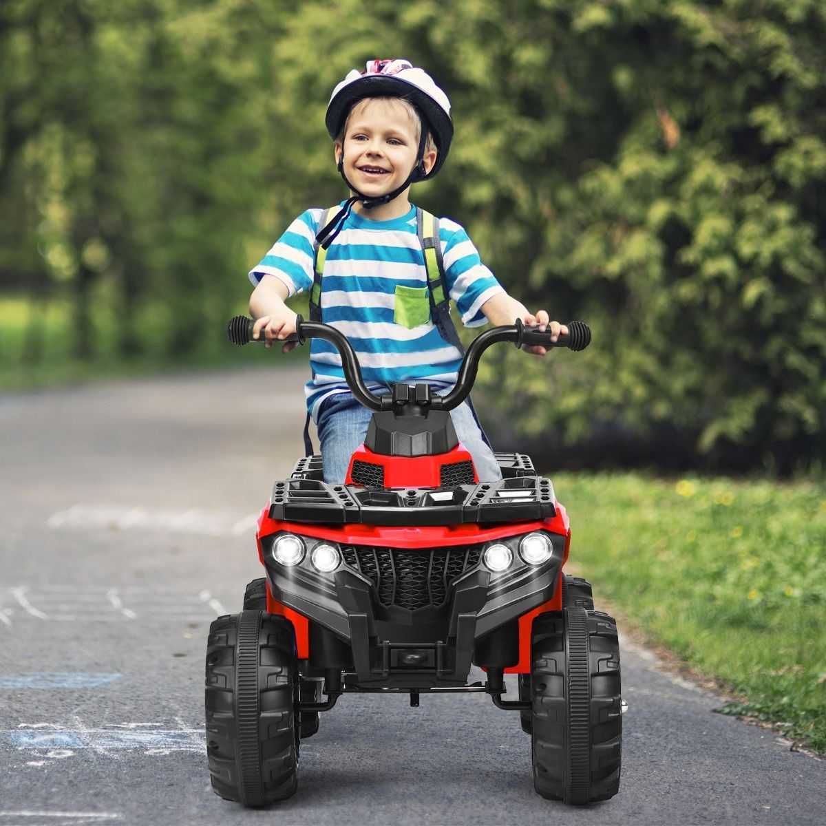 Costway elektryczny quad terenowy dla dzieci z MP3 i USB