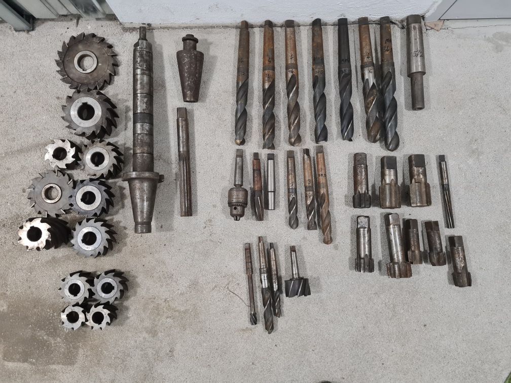 Wiertła MK2 MK3 MK4 Adaptery Frezy