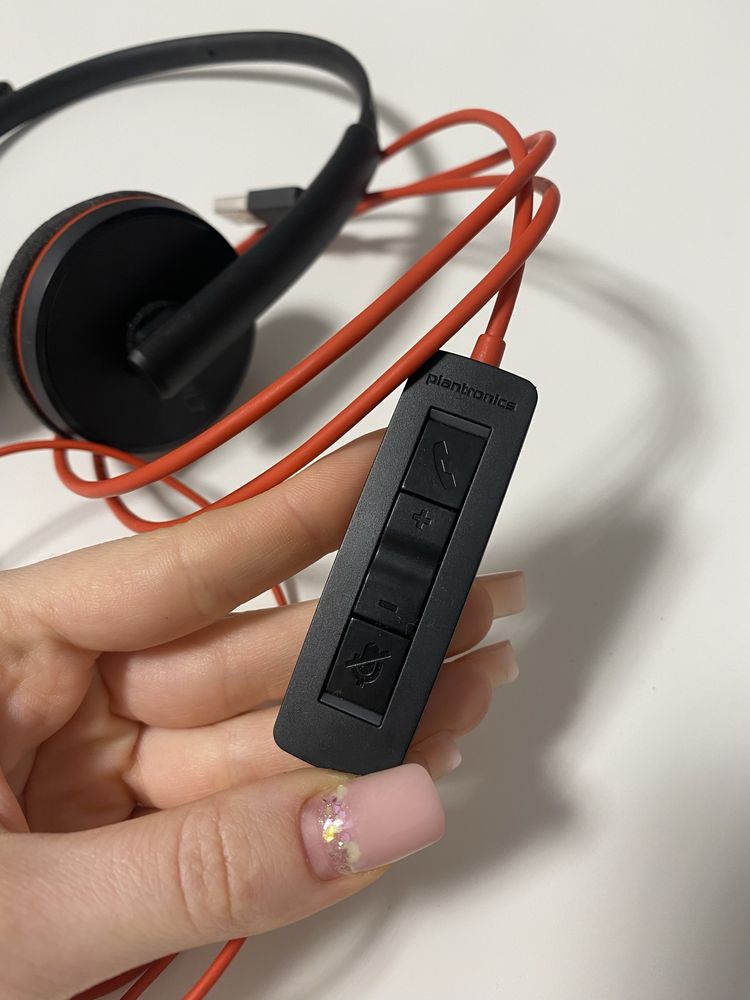 Наушники проводные с микрофоном plantronics plt