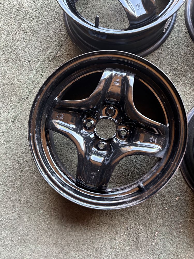 4x100 OPEL CORSA ADAM 6Jx15 IS39 felgi stalowe STRUKTURALNE czujniki