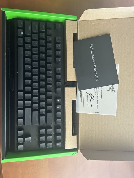Klawiatura Razer BlackWidow v3 Tenkeyless Green