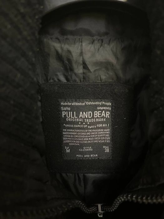 Пальто Pull And Bear мужское