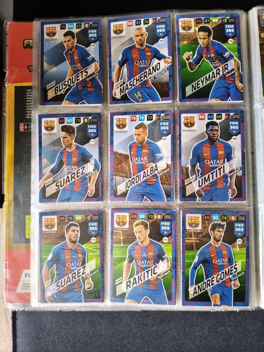 Panini Adrenalyn 2018 - 370 kart + album