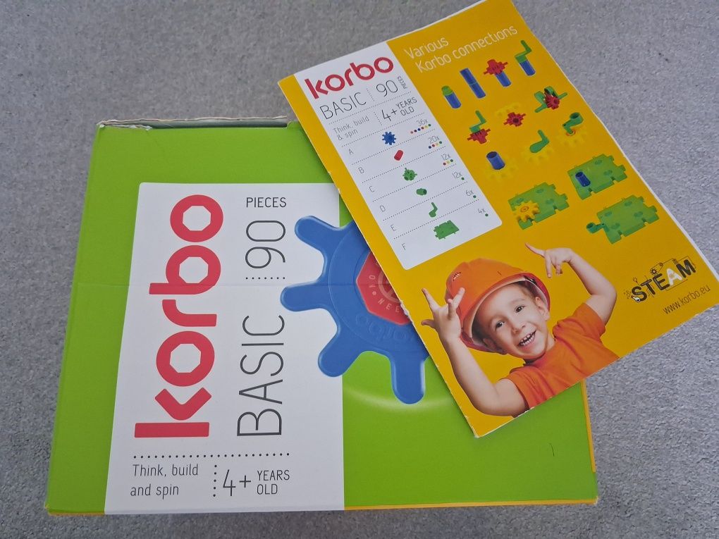 Klocki dziecięce Korbo 4+