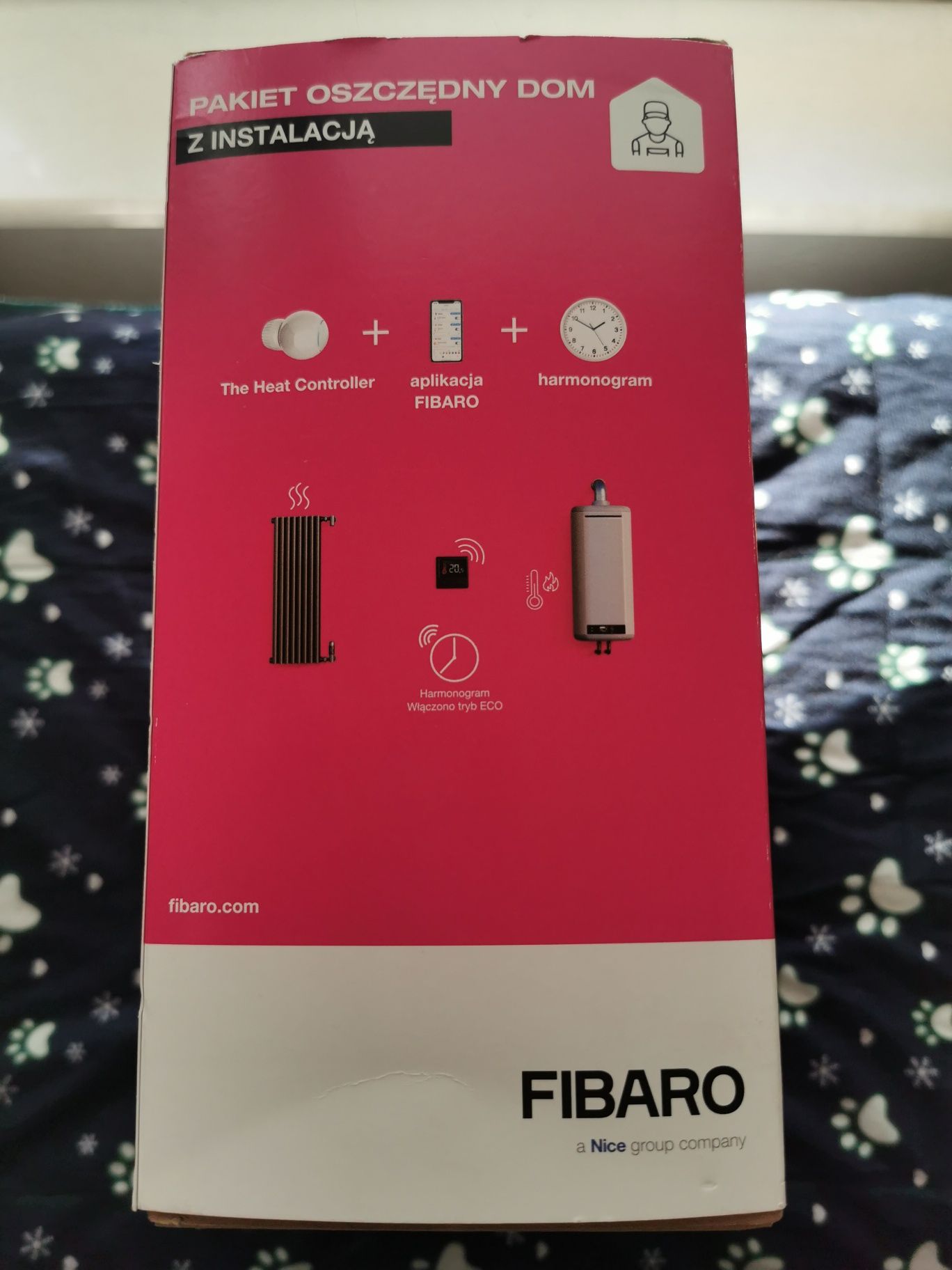 Fibaro Pakiet Oszczędny termostat Heat Controller Wall Plug Instalacja