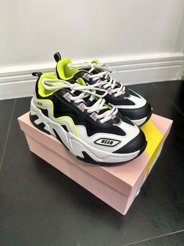 Msgm mega sneakersy Gomez 38 (pinko,liu jo, inuikii)