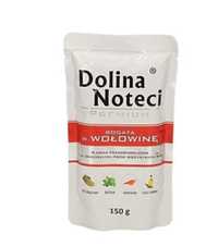 Dolina noteci premium bogata w wolowine 10x150g saszetka 
Waga prod