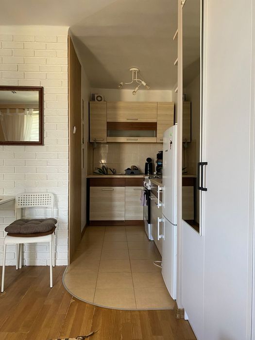 Grunwaldzka, Centrum - Słoneczna kawalerka z balkonem–25,5 m²