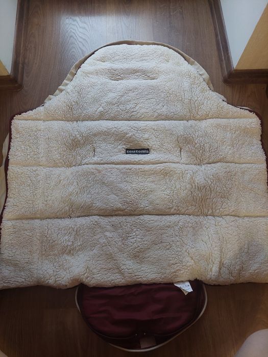 Трансформер - супер теплий конверт/ одіяло на овчині Teutonia