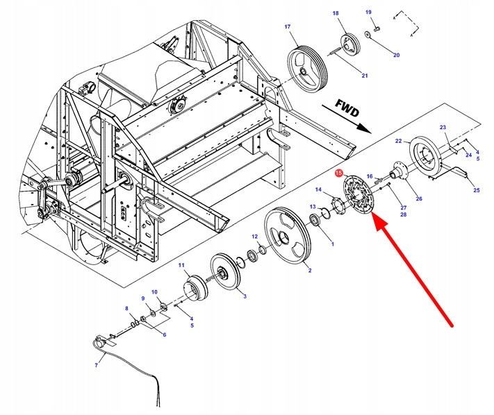 71365064, Диск електромуфти, (FENDT, MF, Agco Parts)