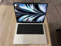 Komputer APPLE Macbook Pro 14 M1 Pro 16GB RAM 1TB ssd stan idealny