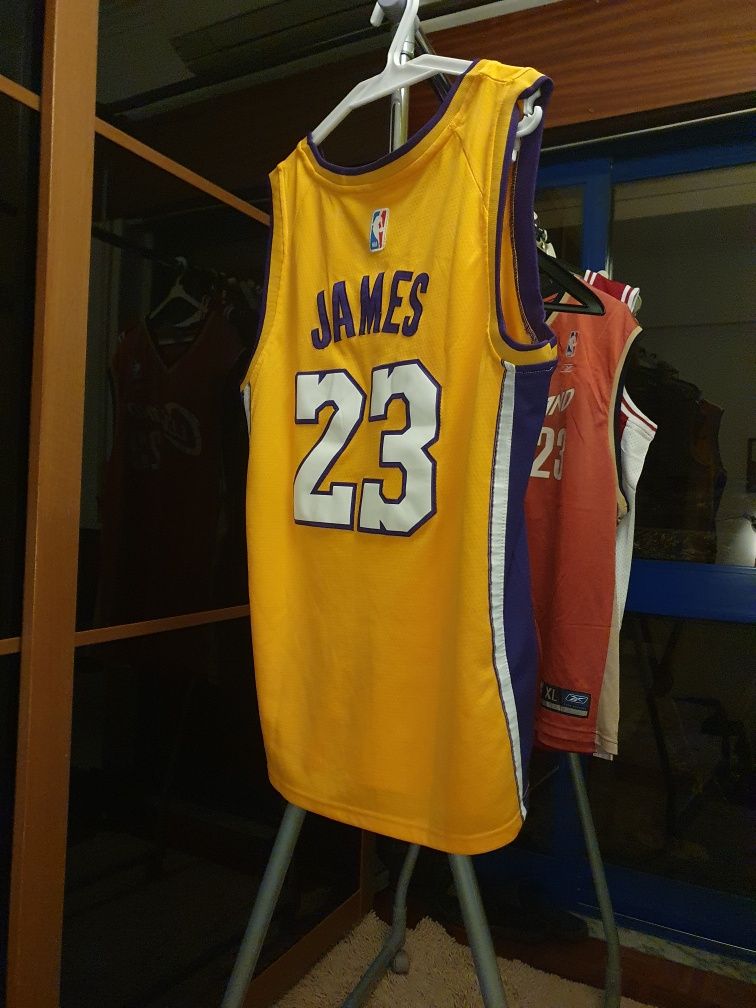 Jersey camisola nba e high-school Kobe/Lebron