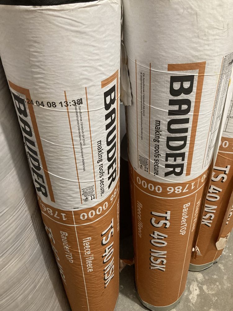 Membrana bauder Pvc thermofol 40m2 w rolce 800zl taniej