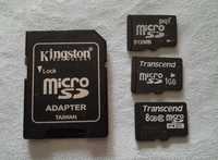 Карта пам'яті Kingston Micro Taiwan з трьома адапторами