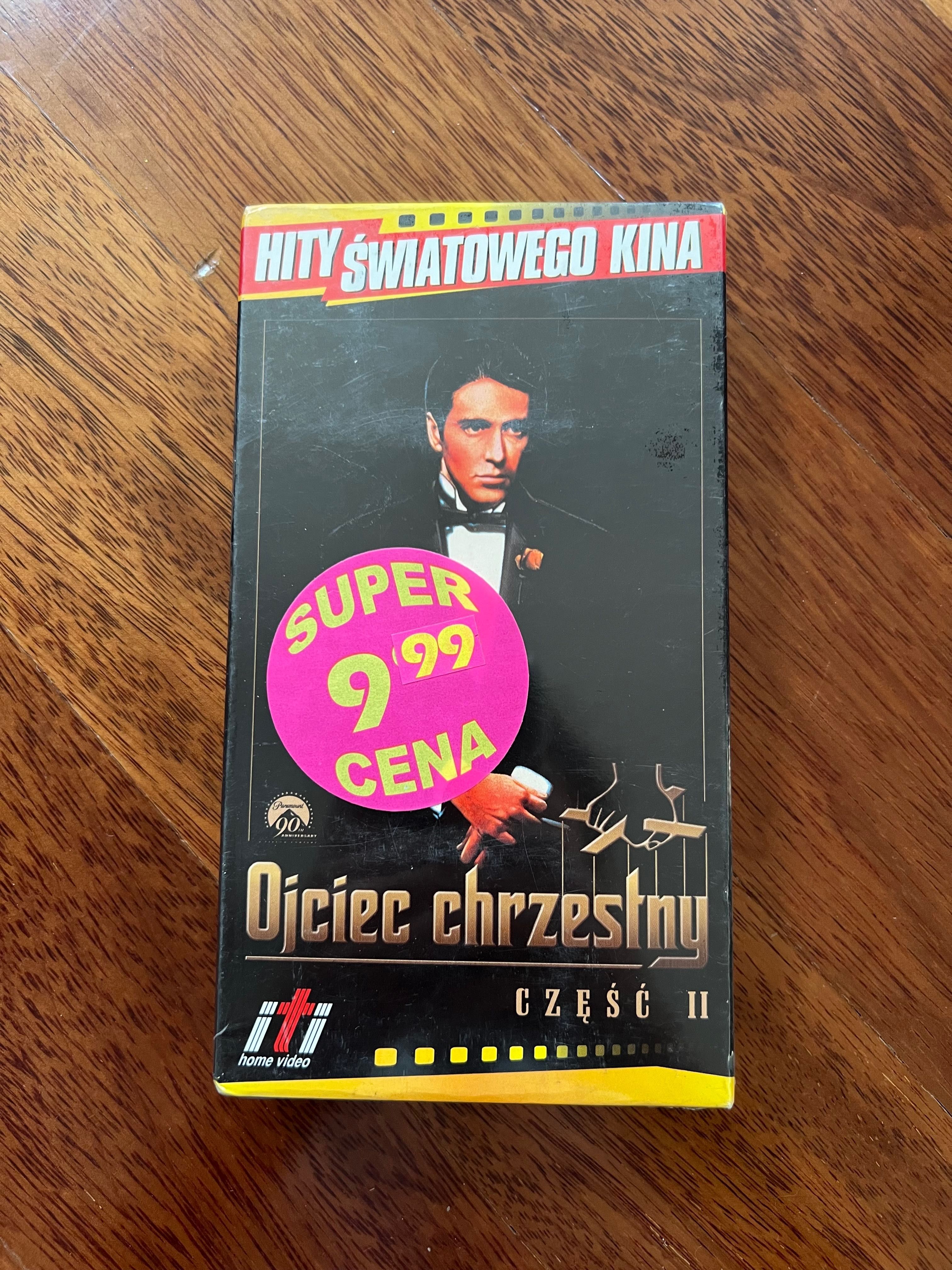 Film ojciec chrzestny część 2 folia VHS
