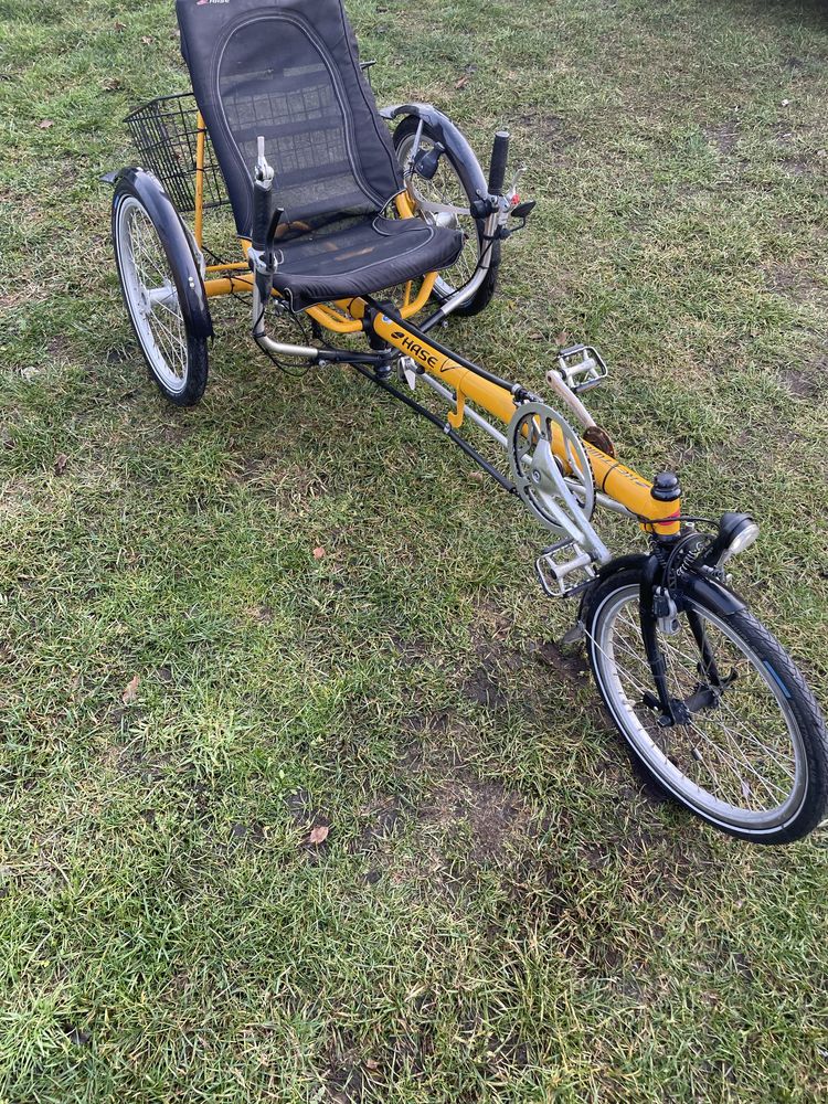 Rower Leżący marki HASE