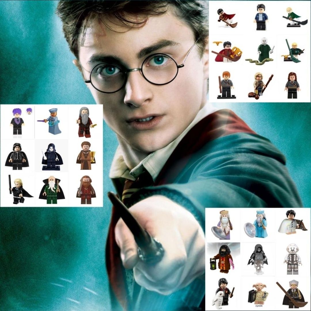 Nowe klocki Harry Potter figurka kompatybilne z Lego