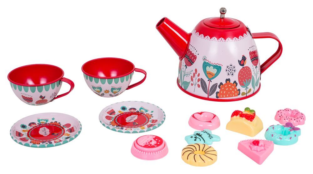 Metalowy Zestaw Do Herbaty