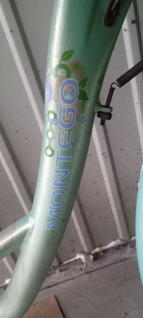 Rower damski 28" Montego mietowy