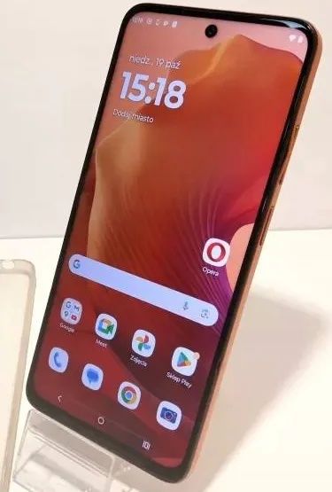 Sprzedam Motorolę Moto e15 stan idealny z etui na tył  granatowy