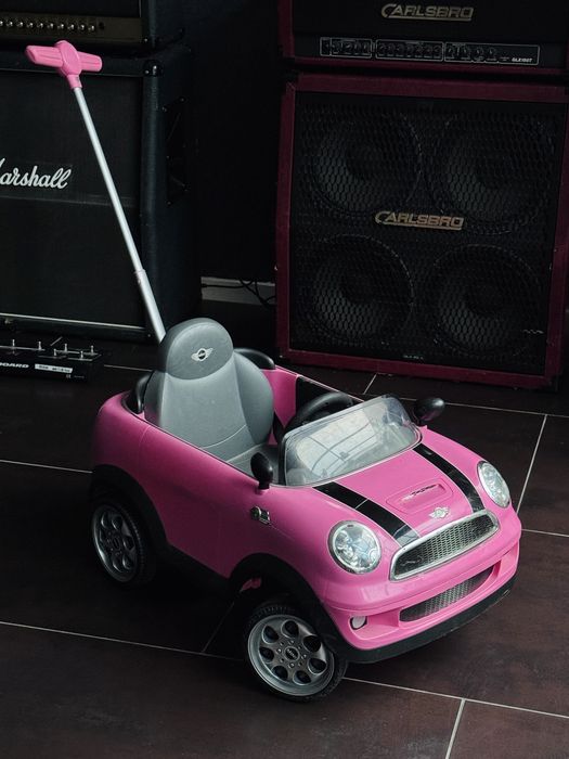 Carrinho de passeio criança - Mini Cooper Infantil Rosa