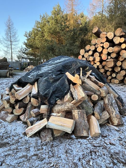 Drewno kominkowe opalowe sosna/dab/buk/jesion/brzoza/owocowe