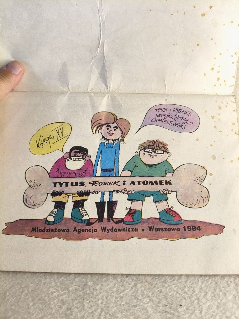 Stary komiks Tytus Romek i Atomek 54