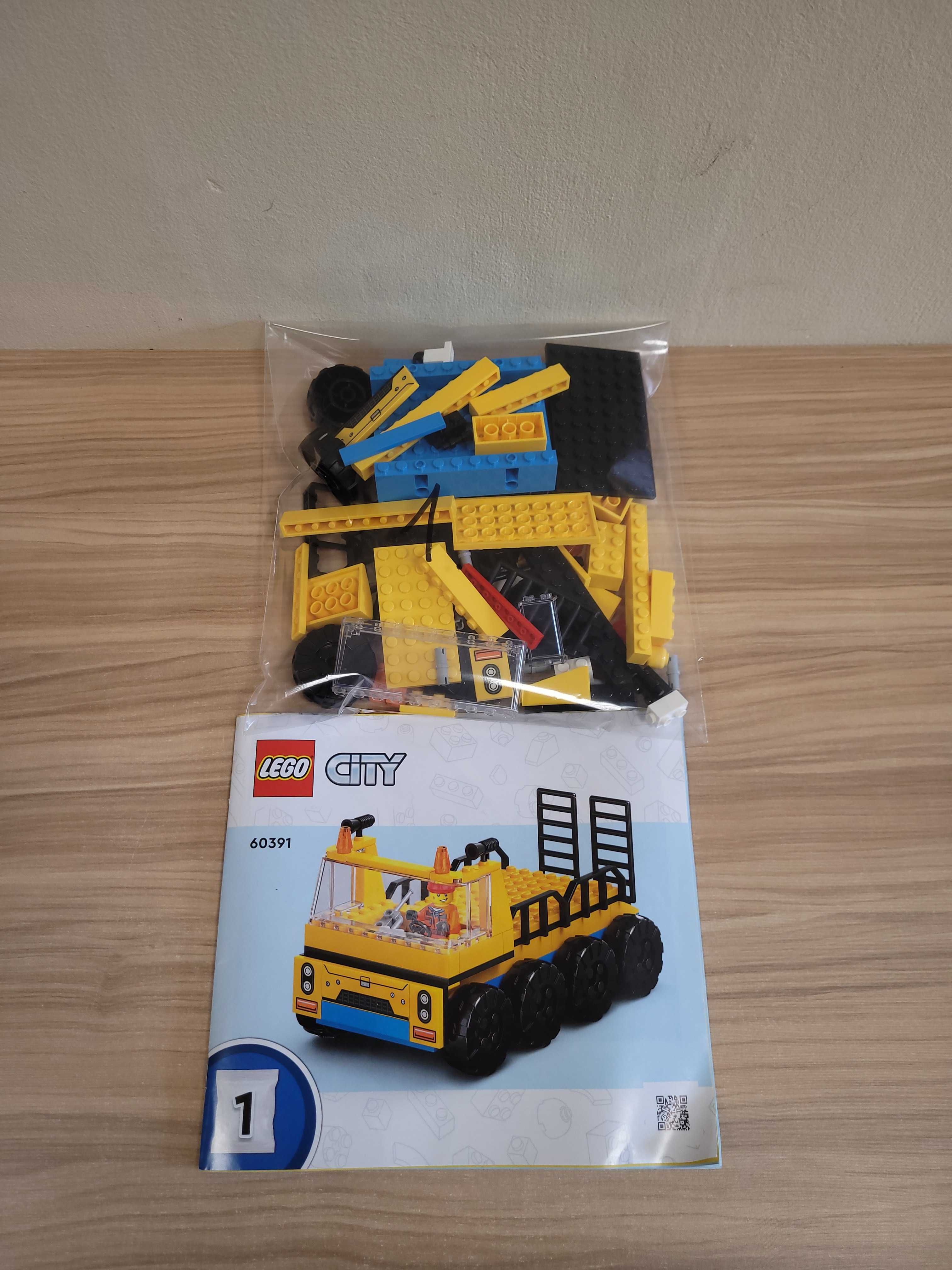 LEGO City 60391 Pojazdy budowlane, Plac Budowy