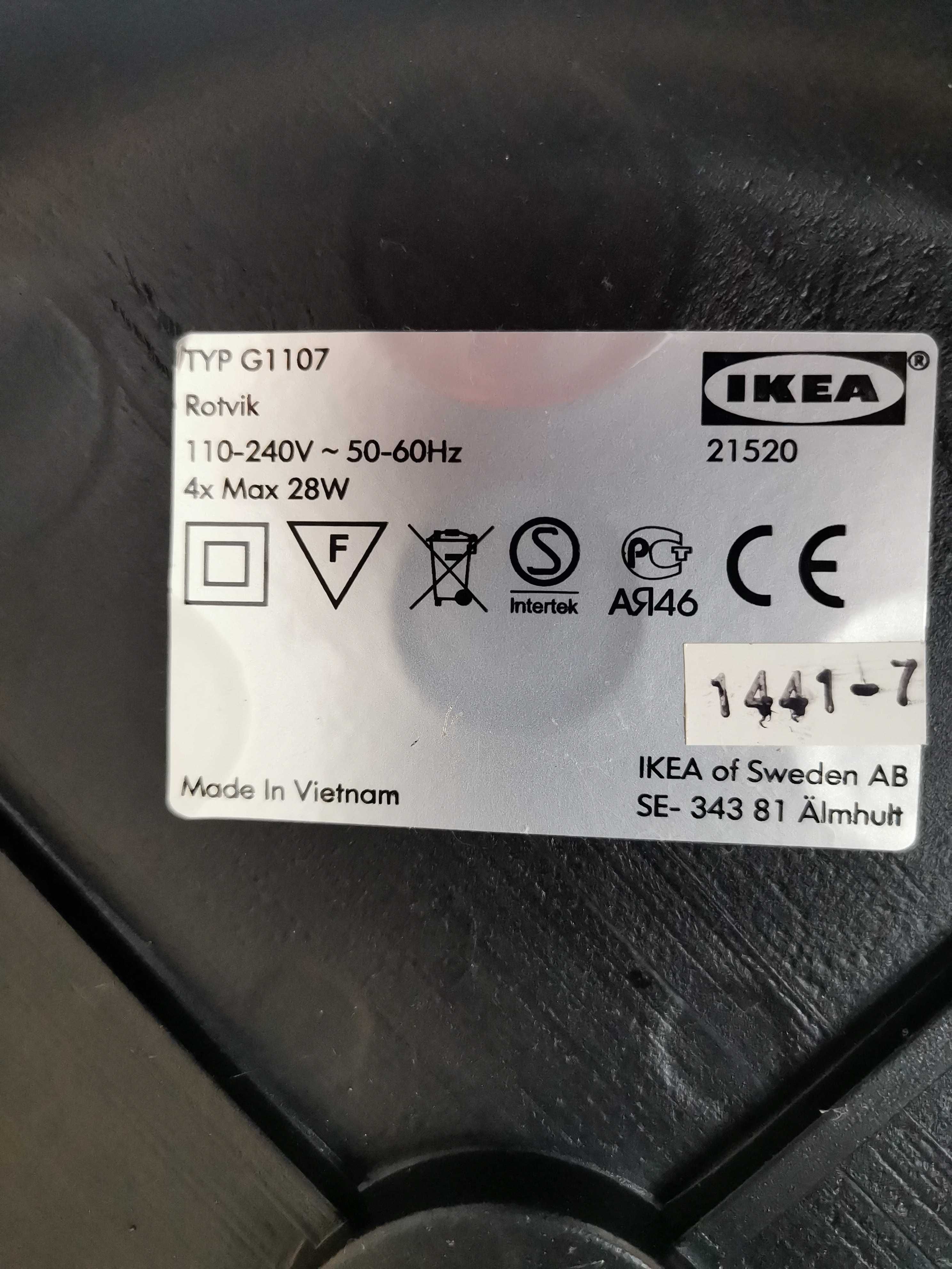 Lampa Ikea Rotvik