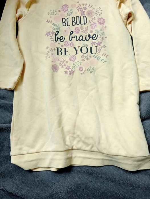 Spodnie dresowe dziewc zestaw,2tuniki, 1bluza Lupilu 98/104