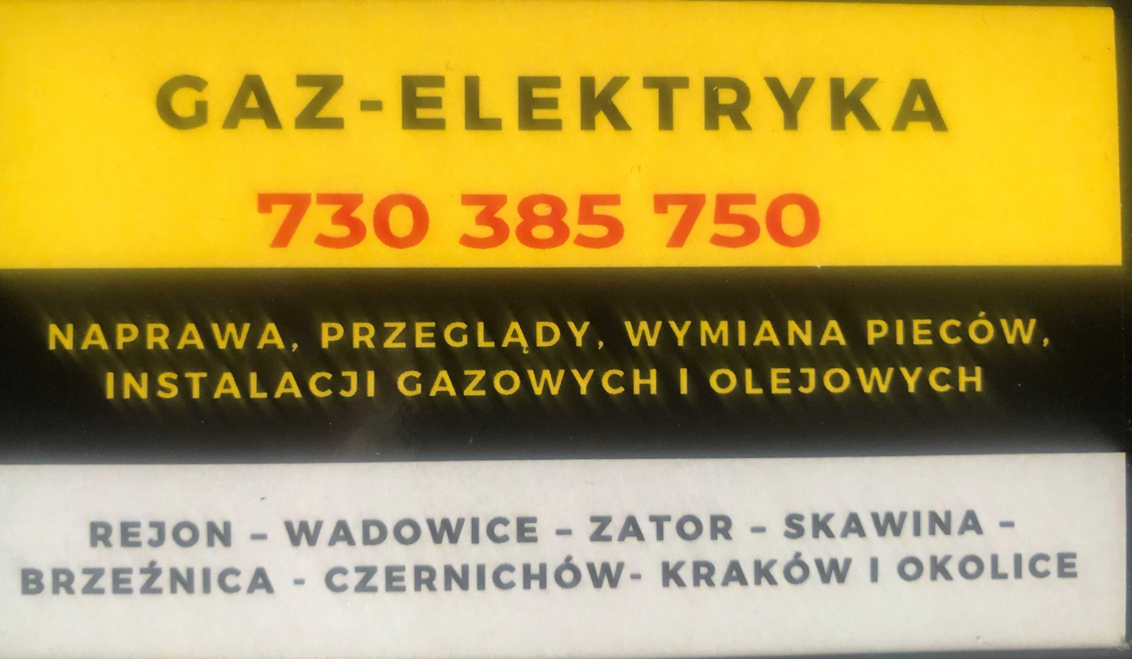 Serwis, naprawa, montaż, konserwacja kotłów i piecyków gazowych Kraków