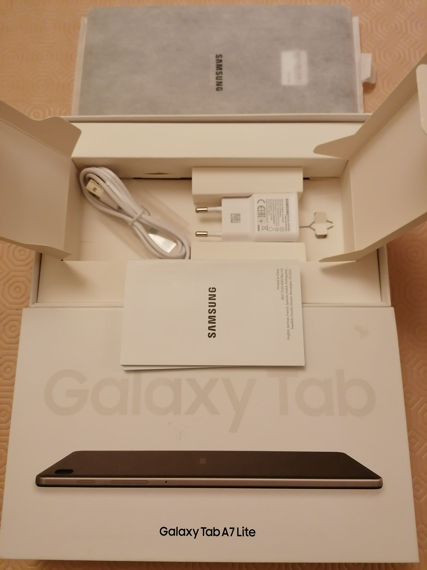 Tablet Samsung Galaxy Tab A7 Lite como novo!