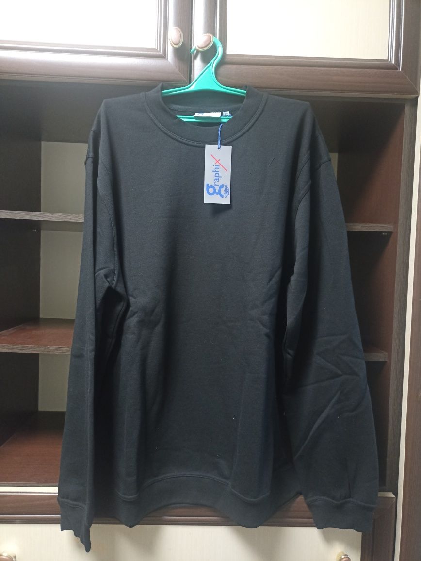 Толстовка Черная 3XL