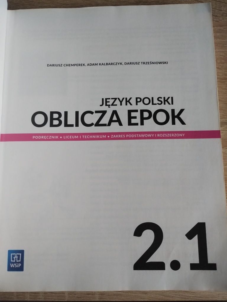 podrecznik oblicza epok 2.1