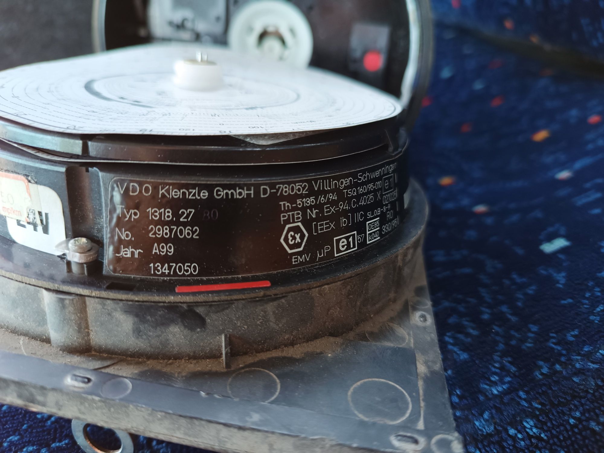 Тахограф  автомобіль Мерседес 814-817-1117