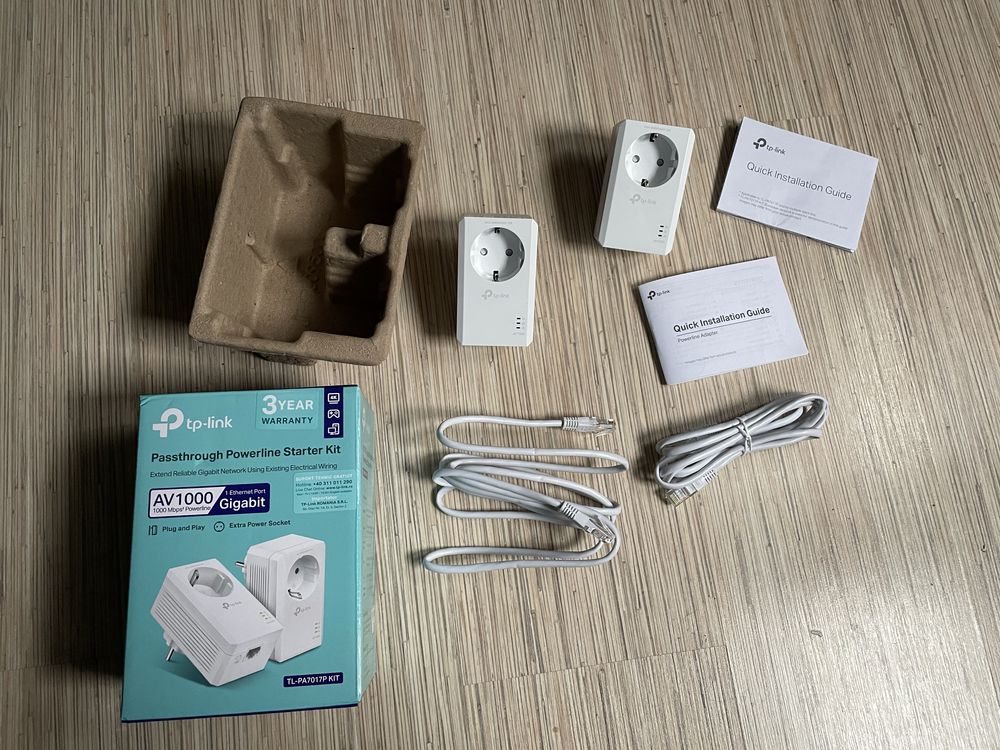TP- LINK Adaptery Powerline wzmacniacze sygnału