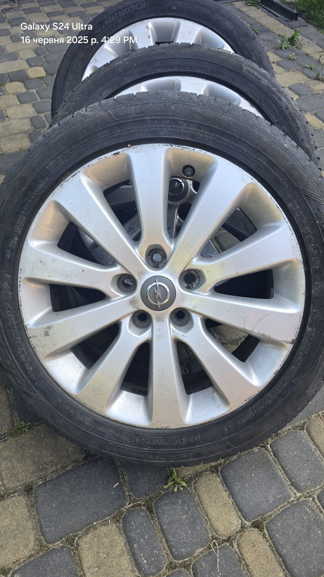Диски opel astra j