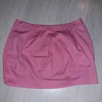 Różowa spódnica mini