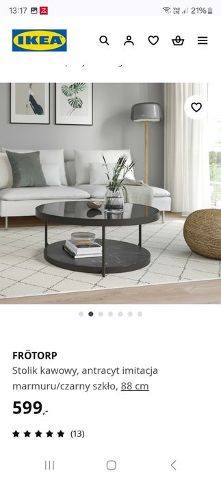 Stolik kawowy Frotorp