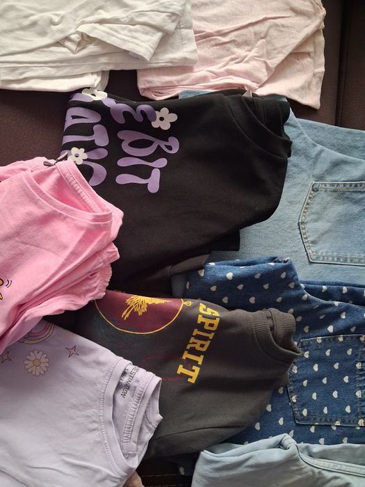 Ubrania dla dziewczynki, paka (146-152)