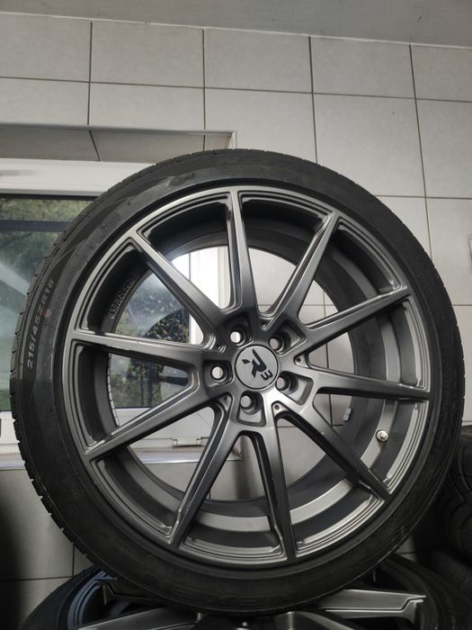 Felgi R3 Sport 5x100 18 Cali GTI Polo Ibiza FR S1 Komplet