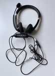 Jabra UC Voice 550 MS Duo. USB, z pilotem do sterowania i mikrofonem