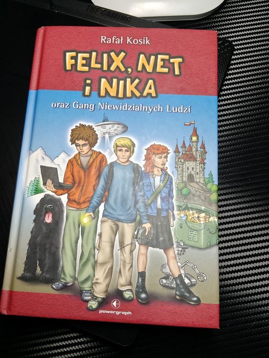 Sprzedam lekturę Felix,Net i Nika oraz Gang Niewidzialnych Ludzi