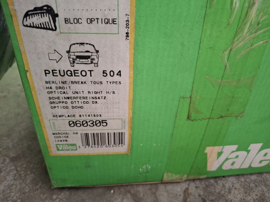 Peugeot 504 farois originais