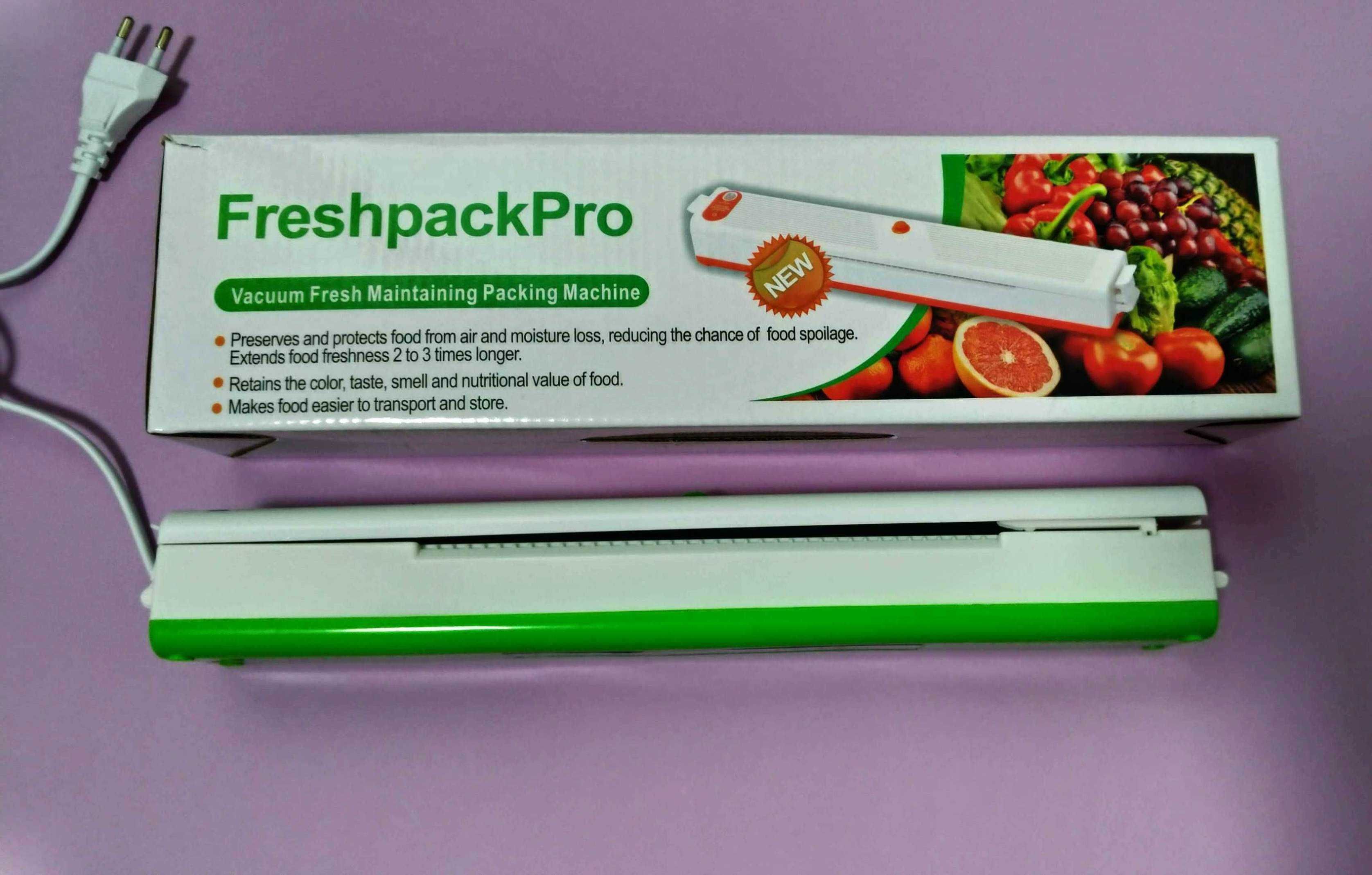 Новий вакууматор FreshpackPro Вакуматор + пакети