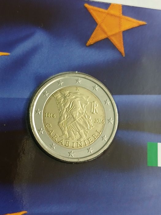 Moedas de 2 euro diversas