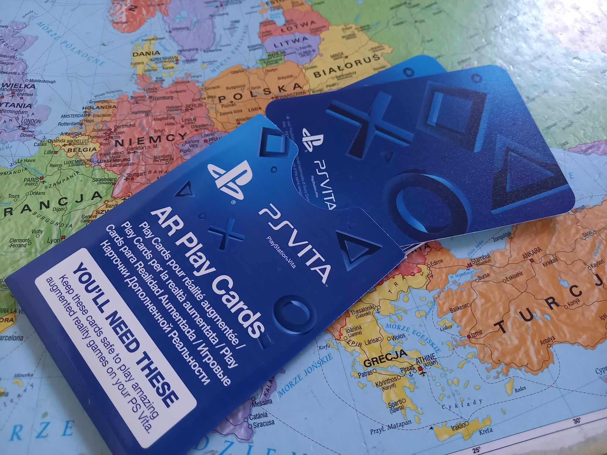 AR Play Cards karty do gry konsola Sony Ps Vita